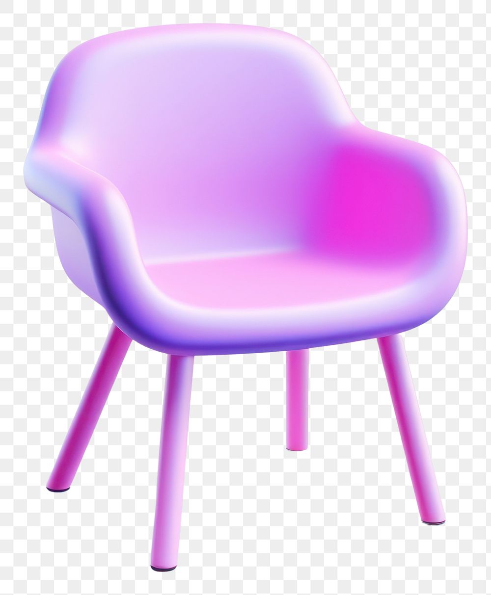 PNG Designer chair icon furniture white background armchair. AI generated Image by rawpixel.