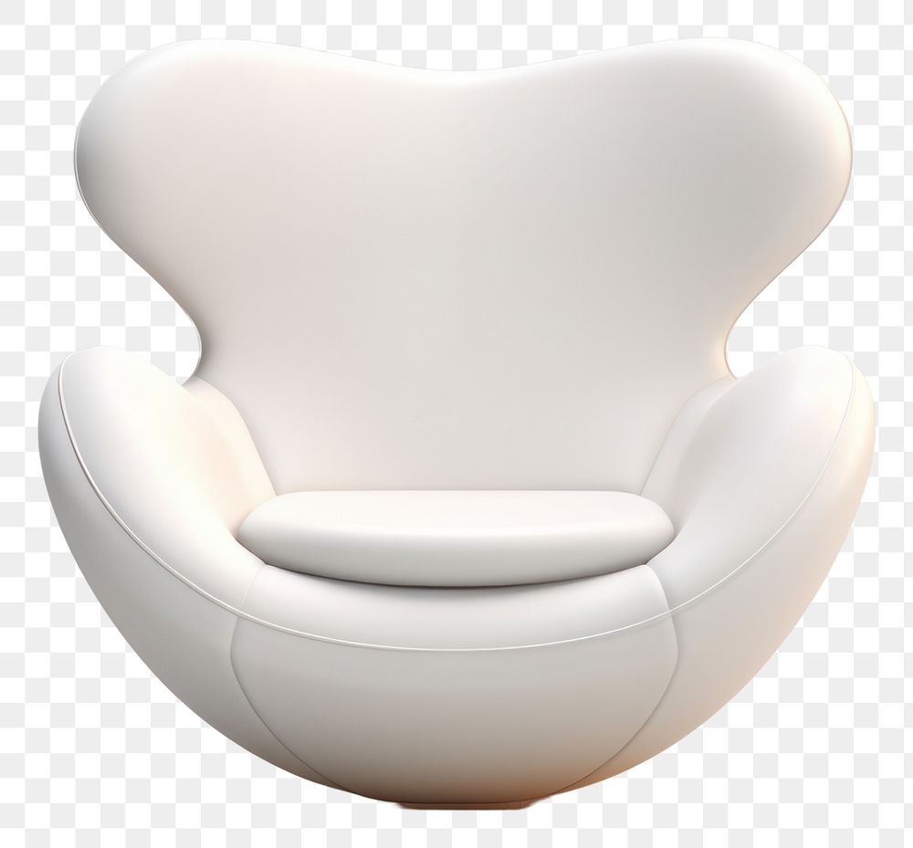 PNG Designer chair icon furniture armchair armrest. 