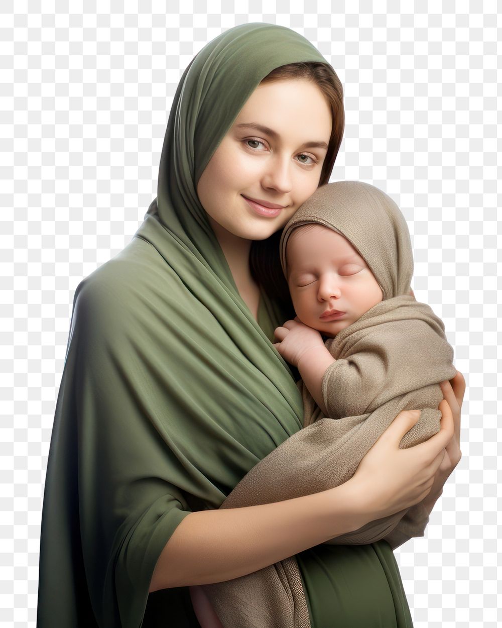 PNG Holding newborn portrait adult women. AI generated Image by rawpixel.