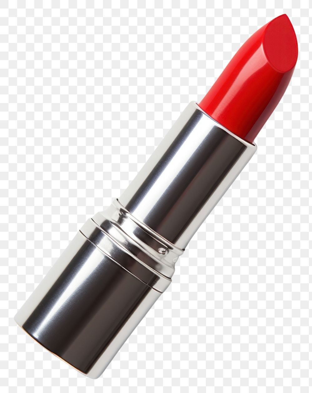 PNG Red lipstick cosmetics white background fashion. AI generated Image by rawpixel.