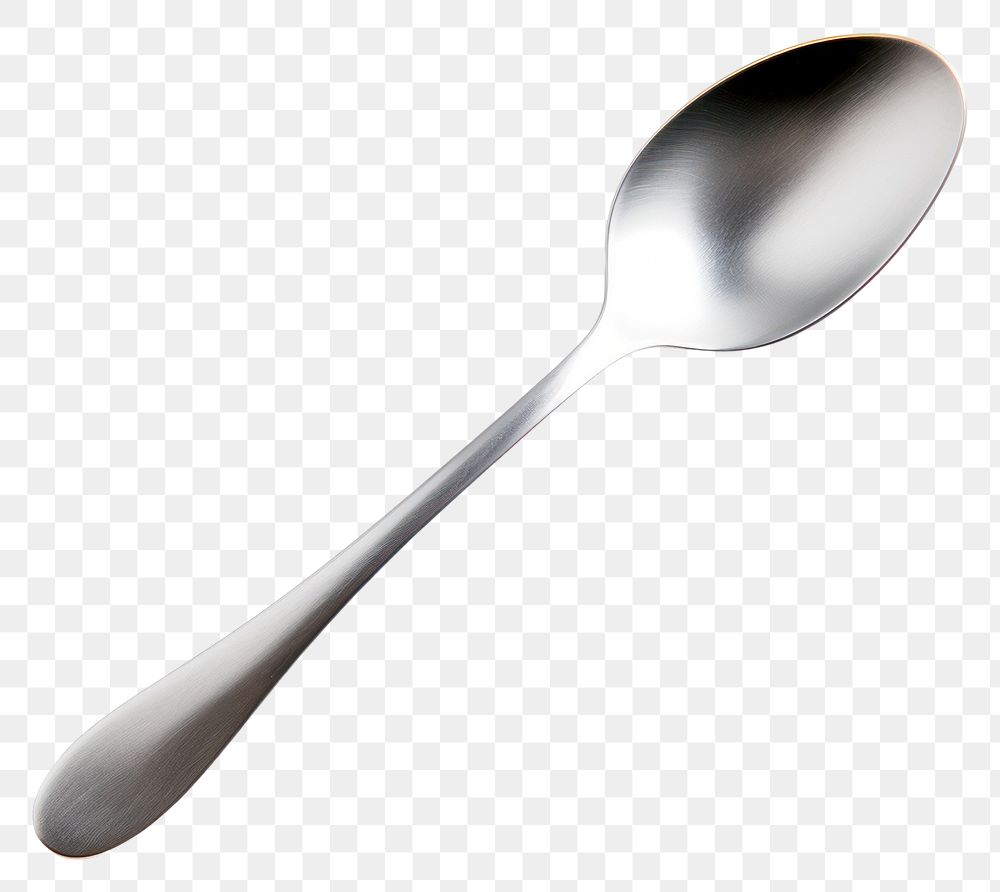 PNG Spoon white background silverware simplicity. AI generated Image by rawpixel.