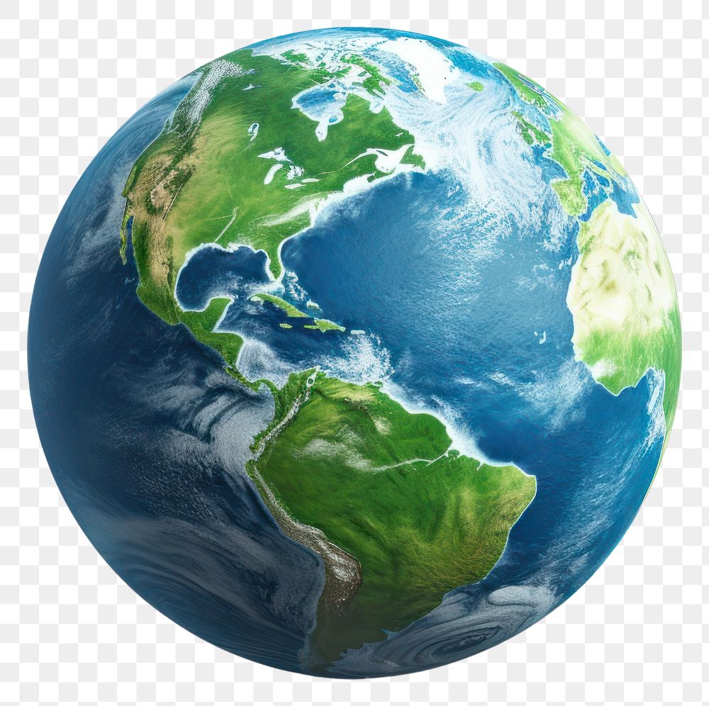 PNG Earth sphere planet space. AI generated Image by rawpixel.