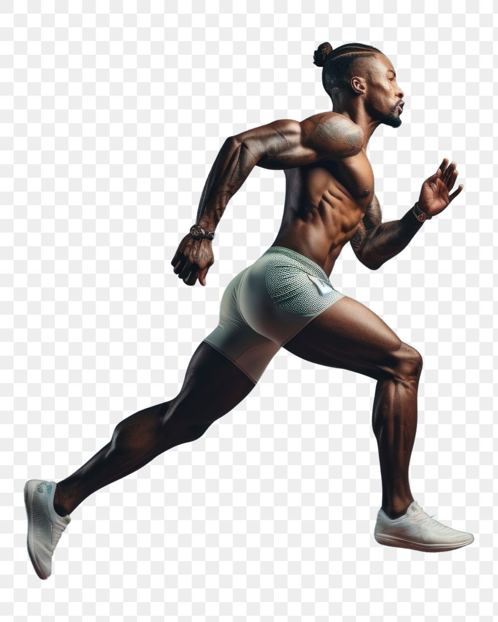 PNG Running jogging adult determination. AI generated Image by rawpixel.