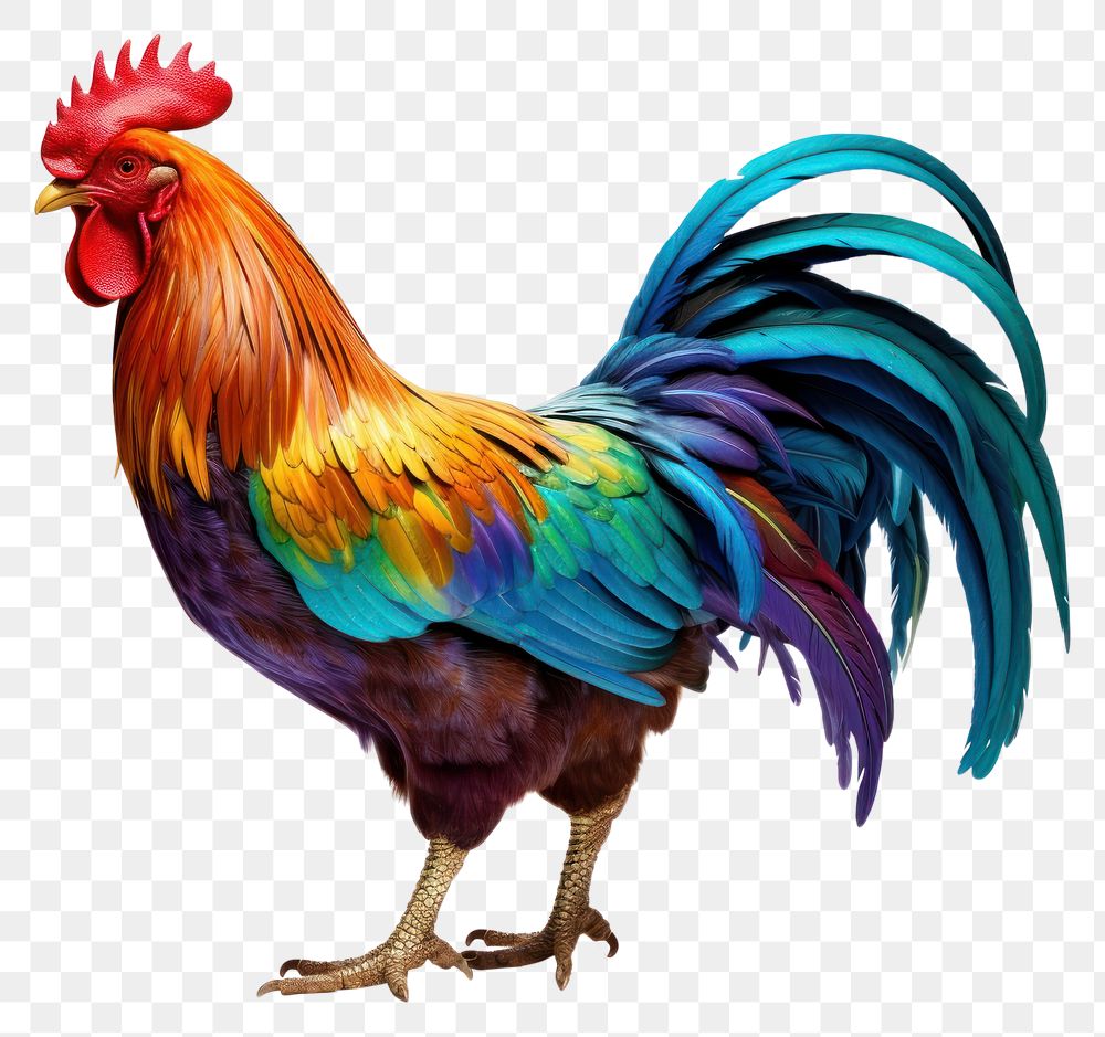 PNG Rooster chicken poultry animal