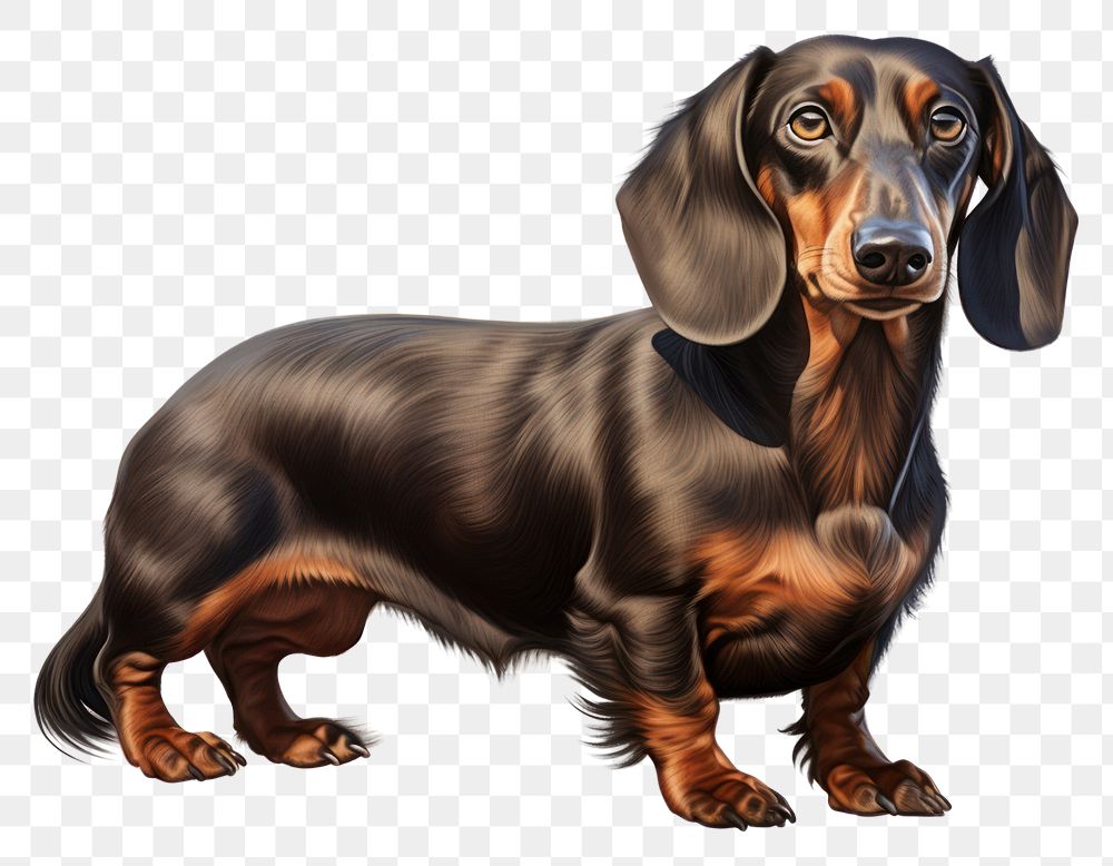 PNG Dachshund animal mammal hound. AI generated Image by rawpixel.