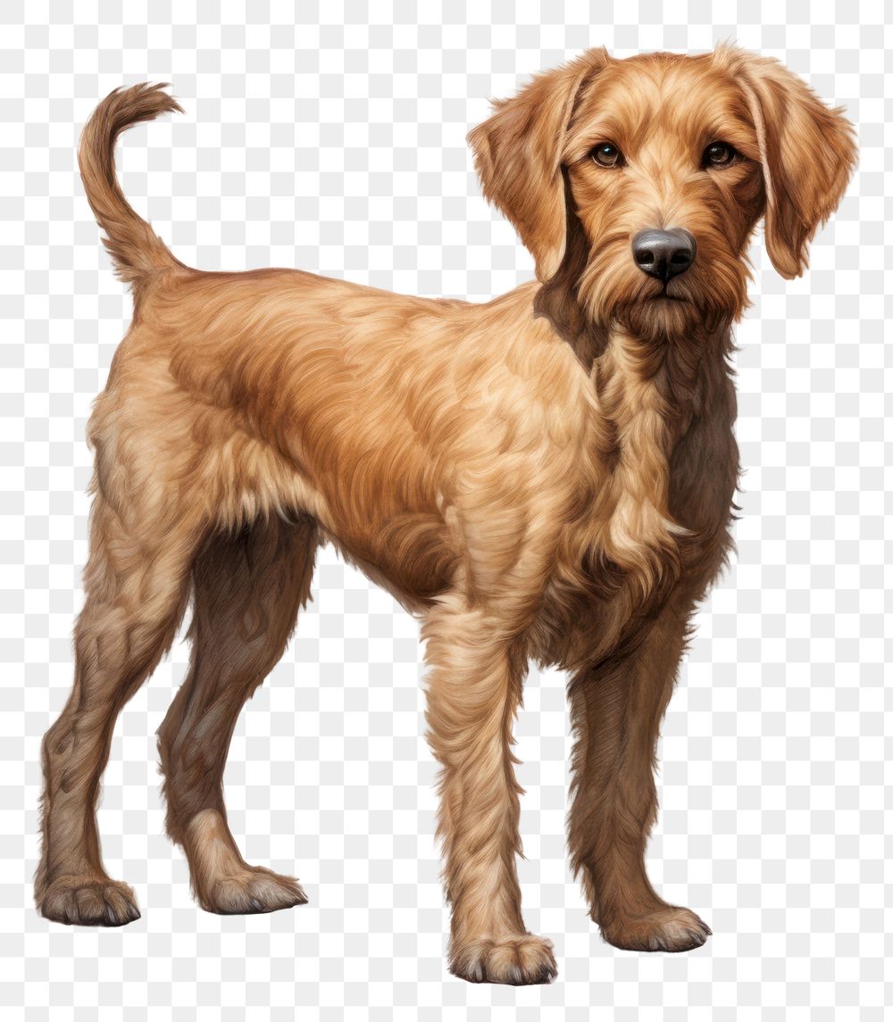 PNG Full body dog pet mammal animal. AI generated Image by rawpixel.