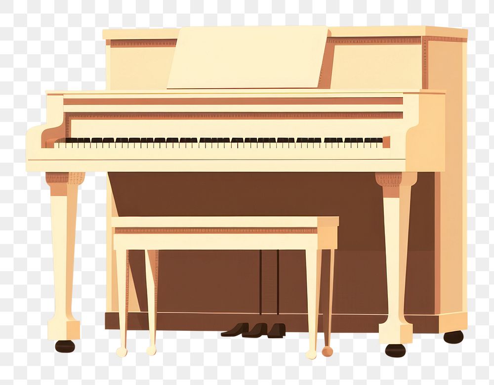 PNG Piano keyboard architecture harpsichord. AI generated Image by rawpixel.