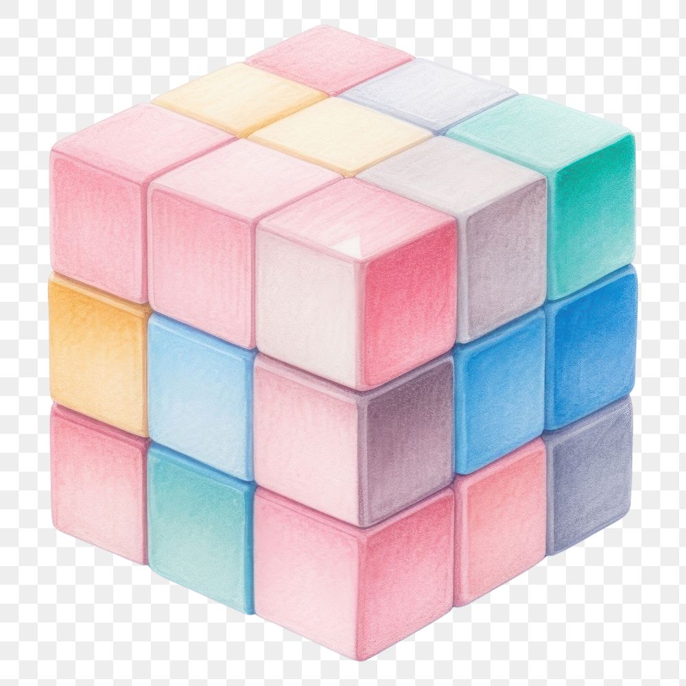 PNG Rubik drawing toy  