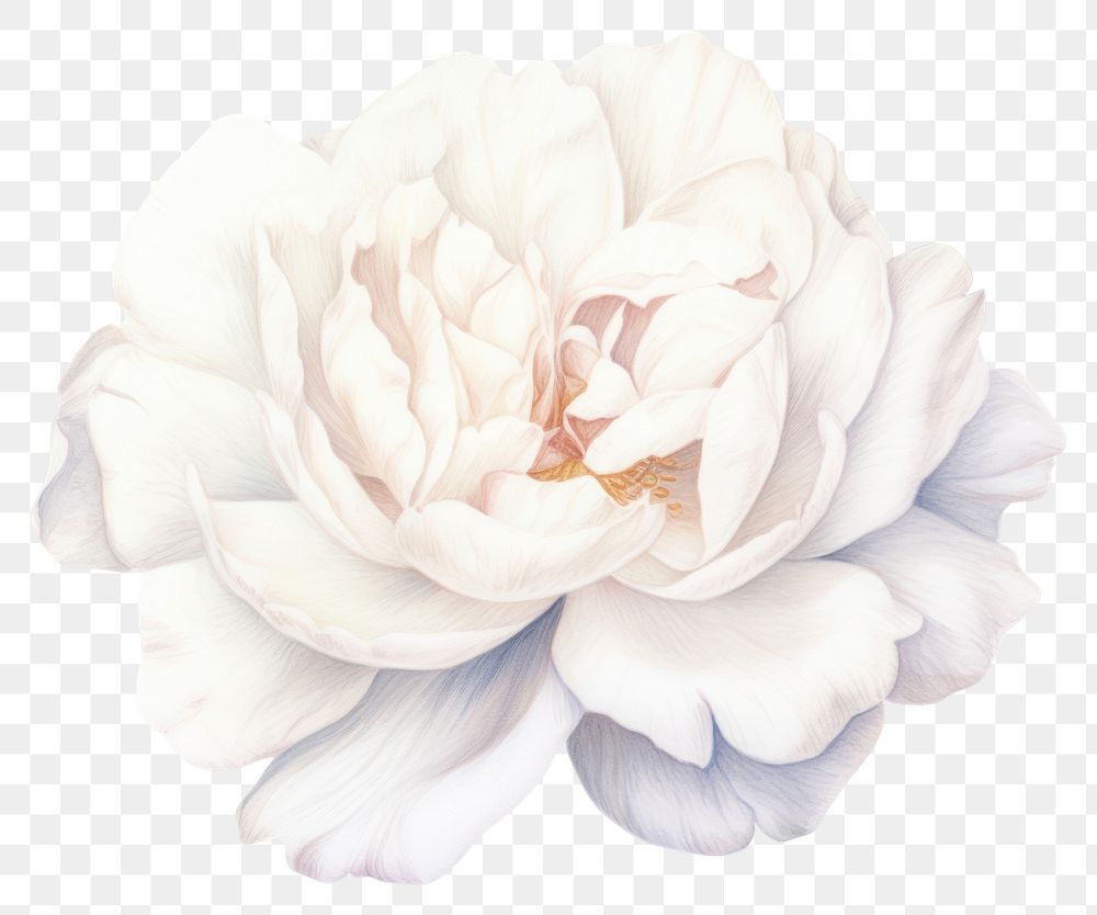 PNG White elegant flower wedding petal plant rose. AI generated Image by rawpixel.