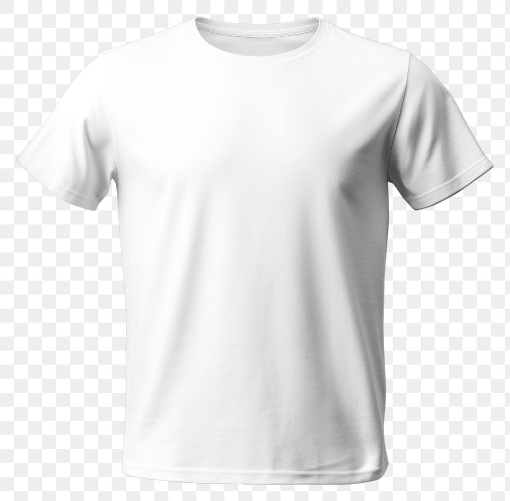 PNG  T-shirt white coathanger undershirt. AI generated Image by rawpixel.