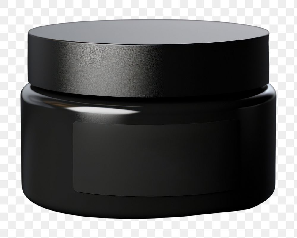 PNG Black jar technology container. AI generated Image by rawpixel.