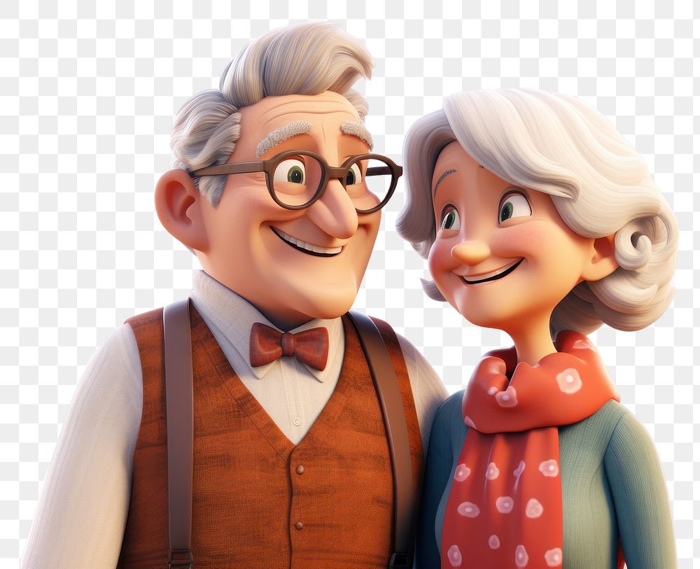 PNG Couple old cartoon glasses. AI generated Image by rawpixel.