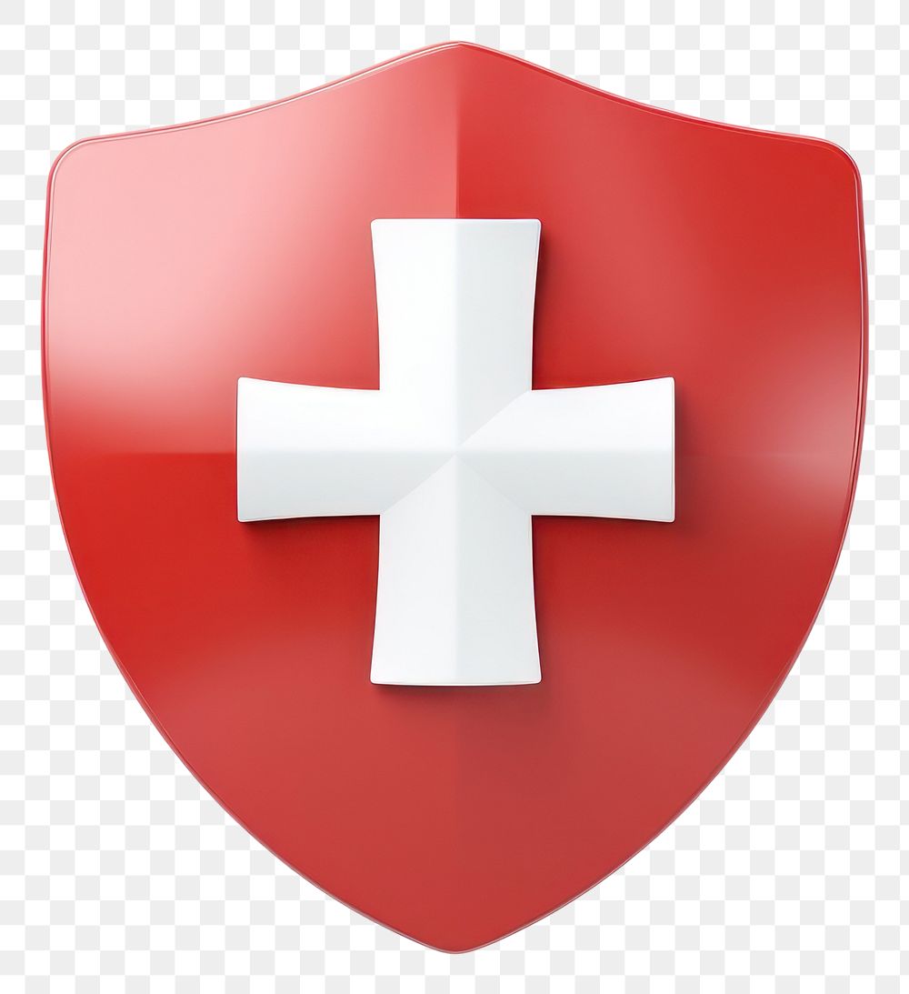 PNG Healthcare icon symbol cross protection. AI generated Image by rawpixel.