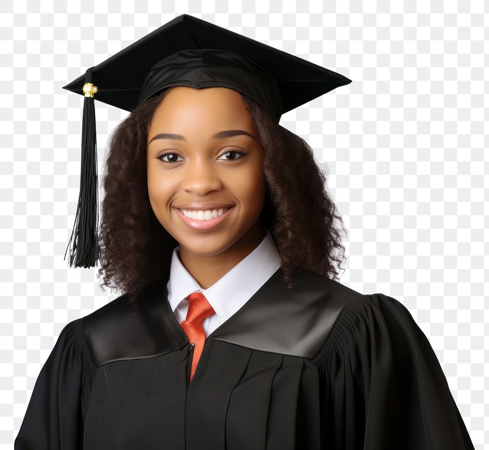 PNG University student graduation black white background. AI generated Image by rawpixel.