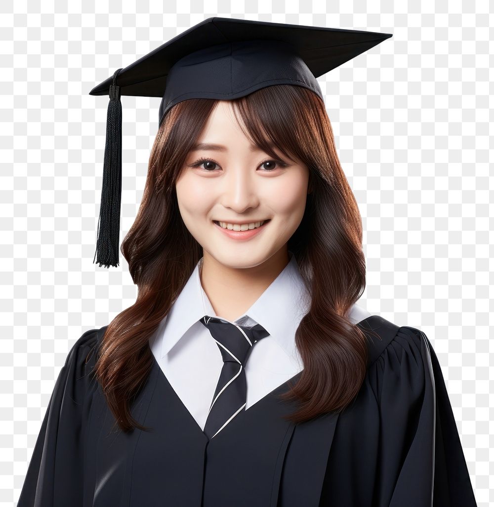 PNG University student graduation adult woman. AI generated Image by rawpixel.