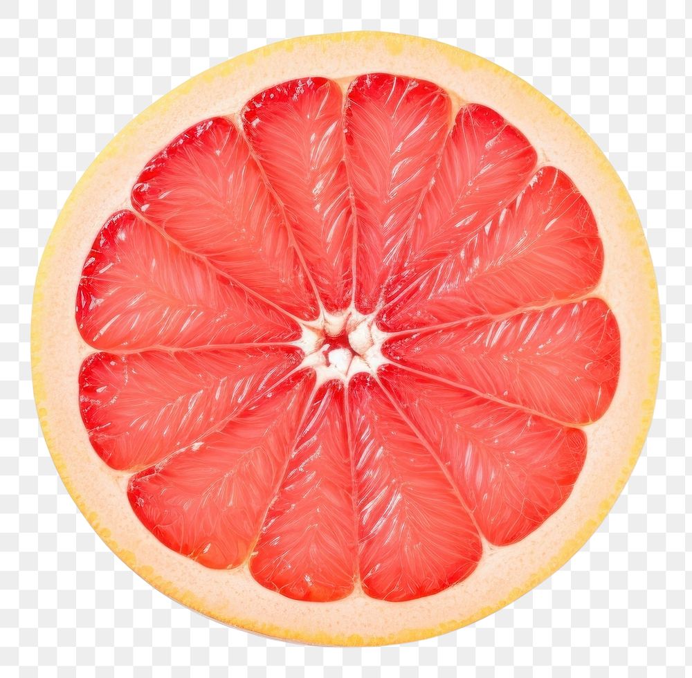 PNG Grapefruit plant food white background. AI generated Image by rawpixel.