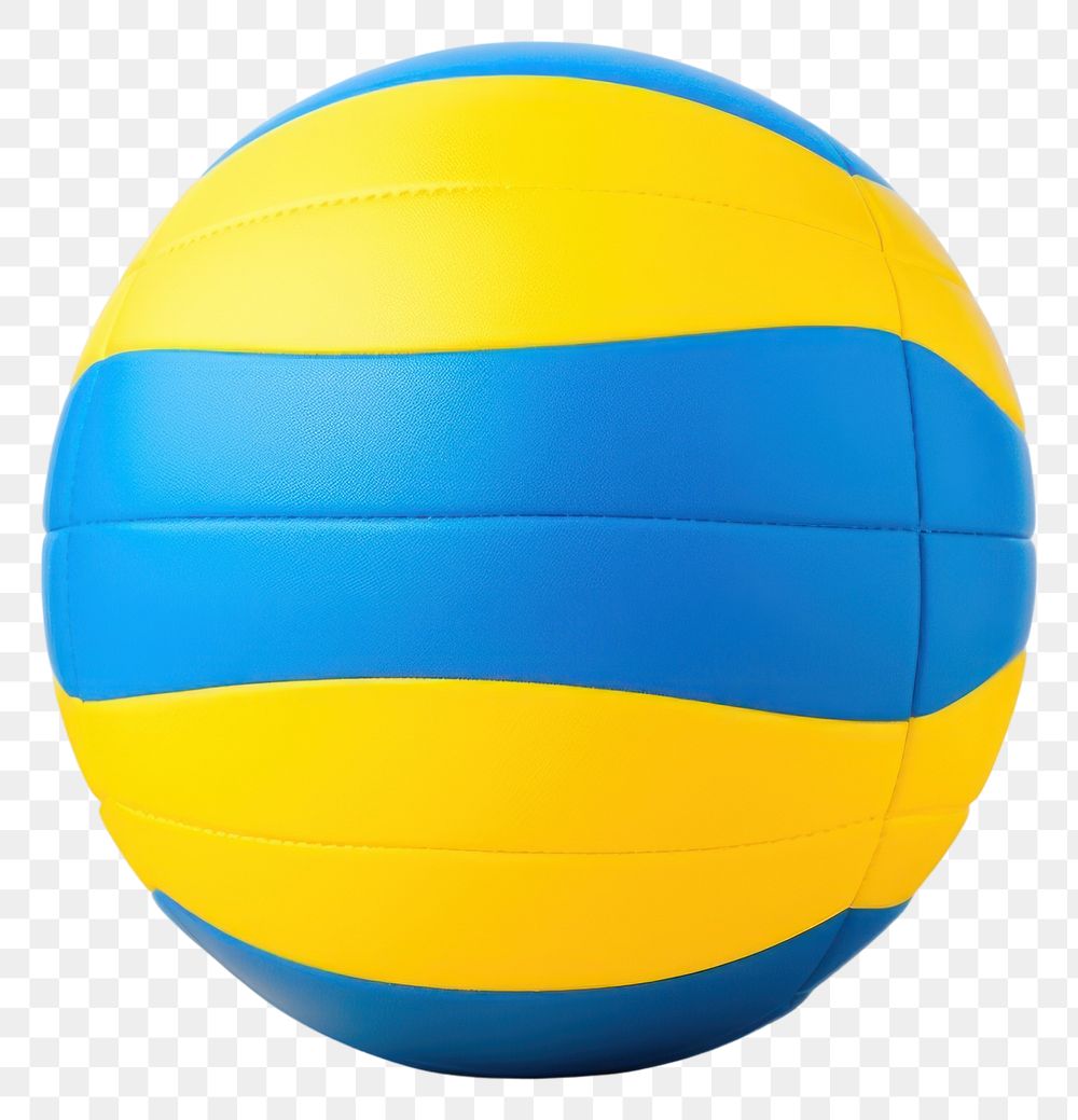 PNG Volleyball sports yellow sphere. AI generated Image by rawpixel.