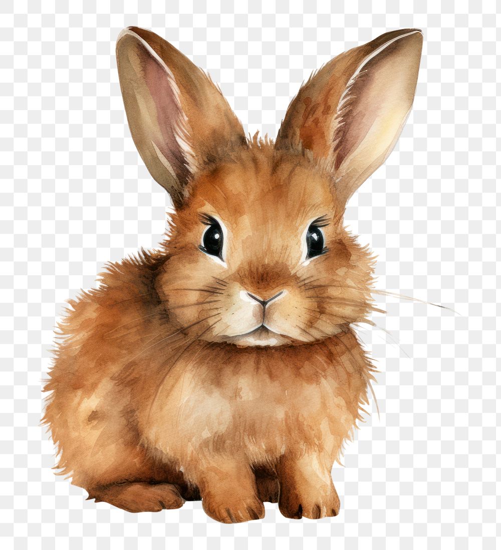 PNG Rodent mammal animal bunny. AI generated Image by rawpixel.