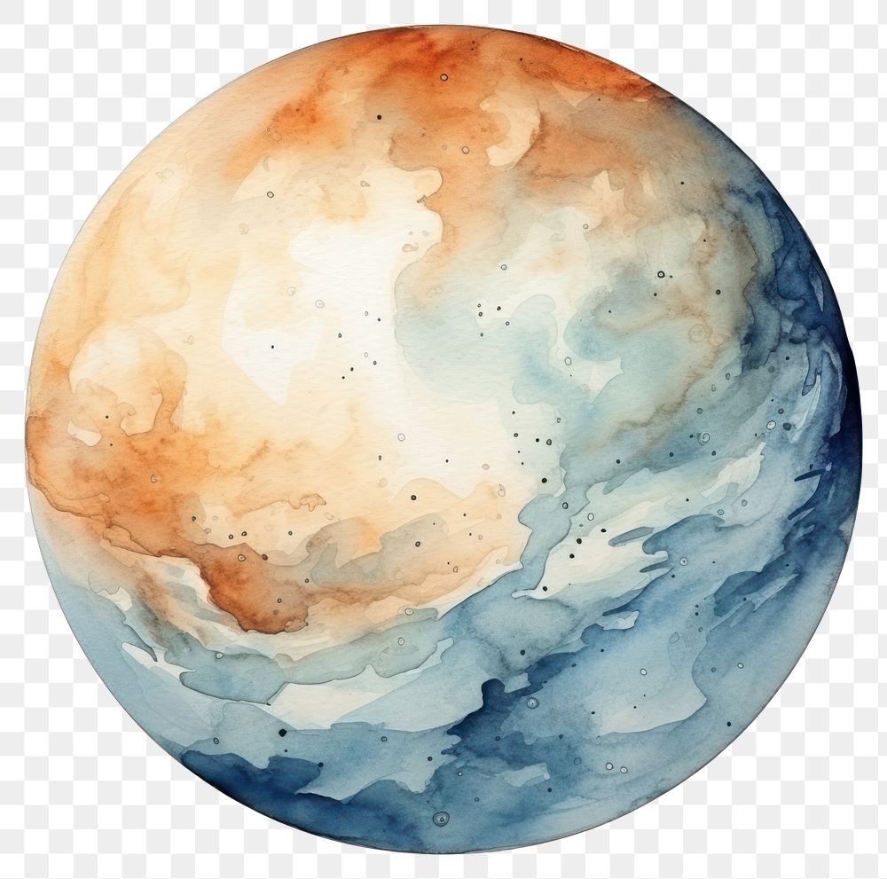 PNG Moon planet astronomy space. AI generated Image by rawpixel.