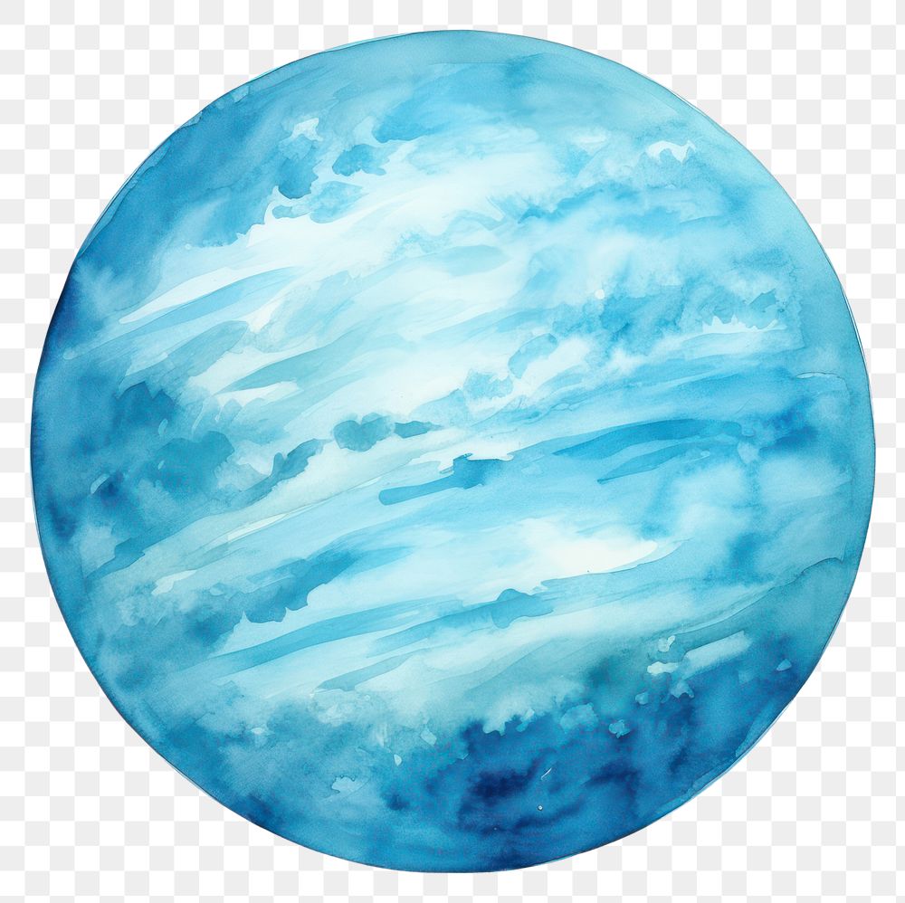 PNG Neptune planet sphere space. AI generated Image by rawpixel.
