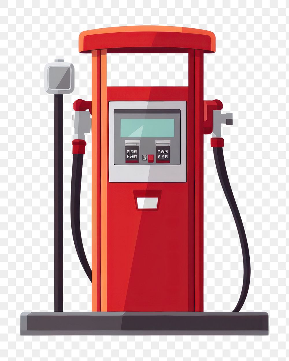 PNG Machine pump red white background. AI generated Image by rawpixel.