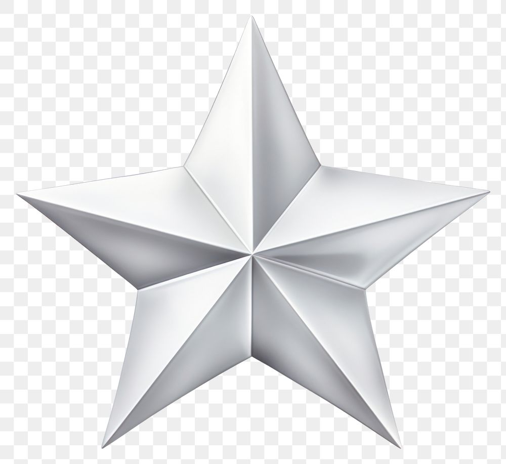 PNG White star symbol white background. AI generated Image by rawpixel.