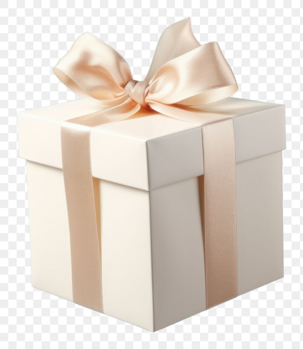 PNG Gift box white celebration anniversary