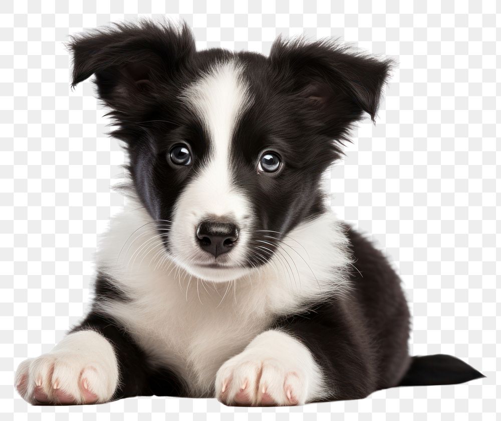 PNG Puppy mammal animal collie. AI generated Image by rawpixel.