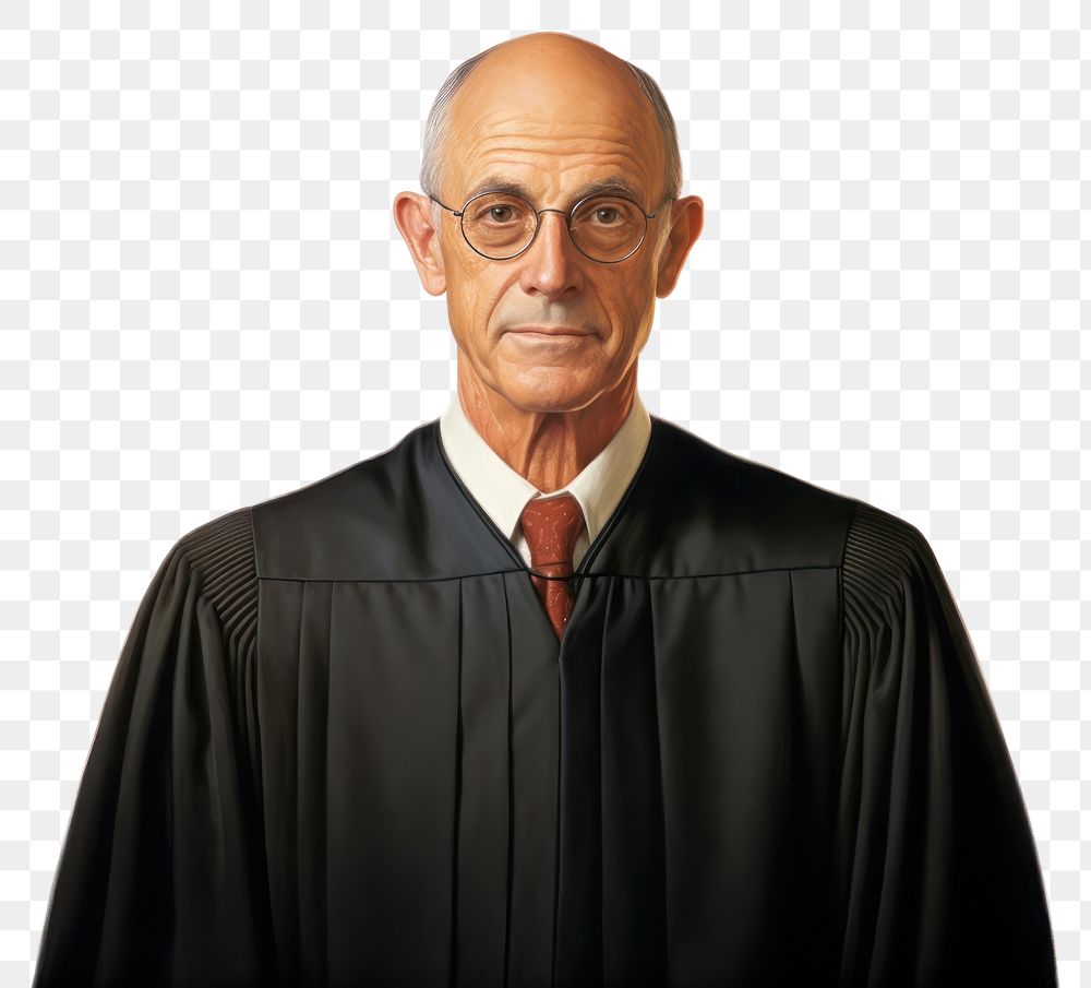 PNG Judge portrait adult photo. AI generated Image by rawpixel.