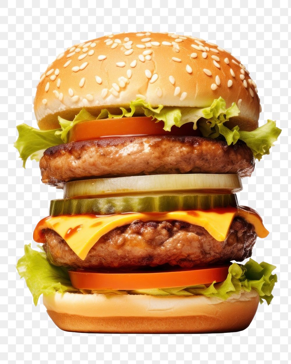 PNG Cheese burger food hamburger | Premium PNG - rawpixel