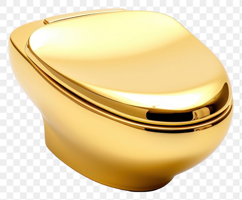 PNG Golden Toilet bowl toilet bathroom gold. 