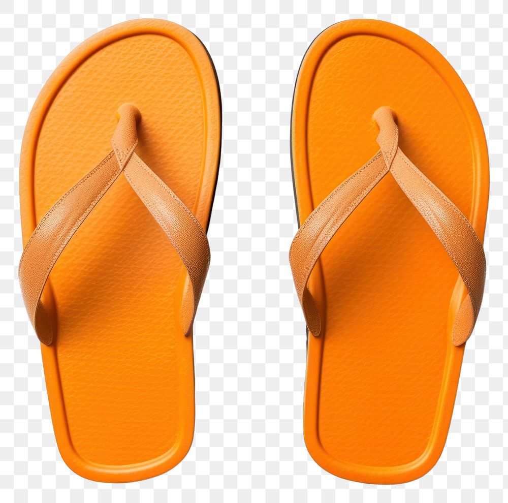 PNG Minimal colorful sandals flip-flops footwear clothing. AI generated Image by rawpixel.