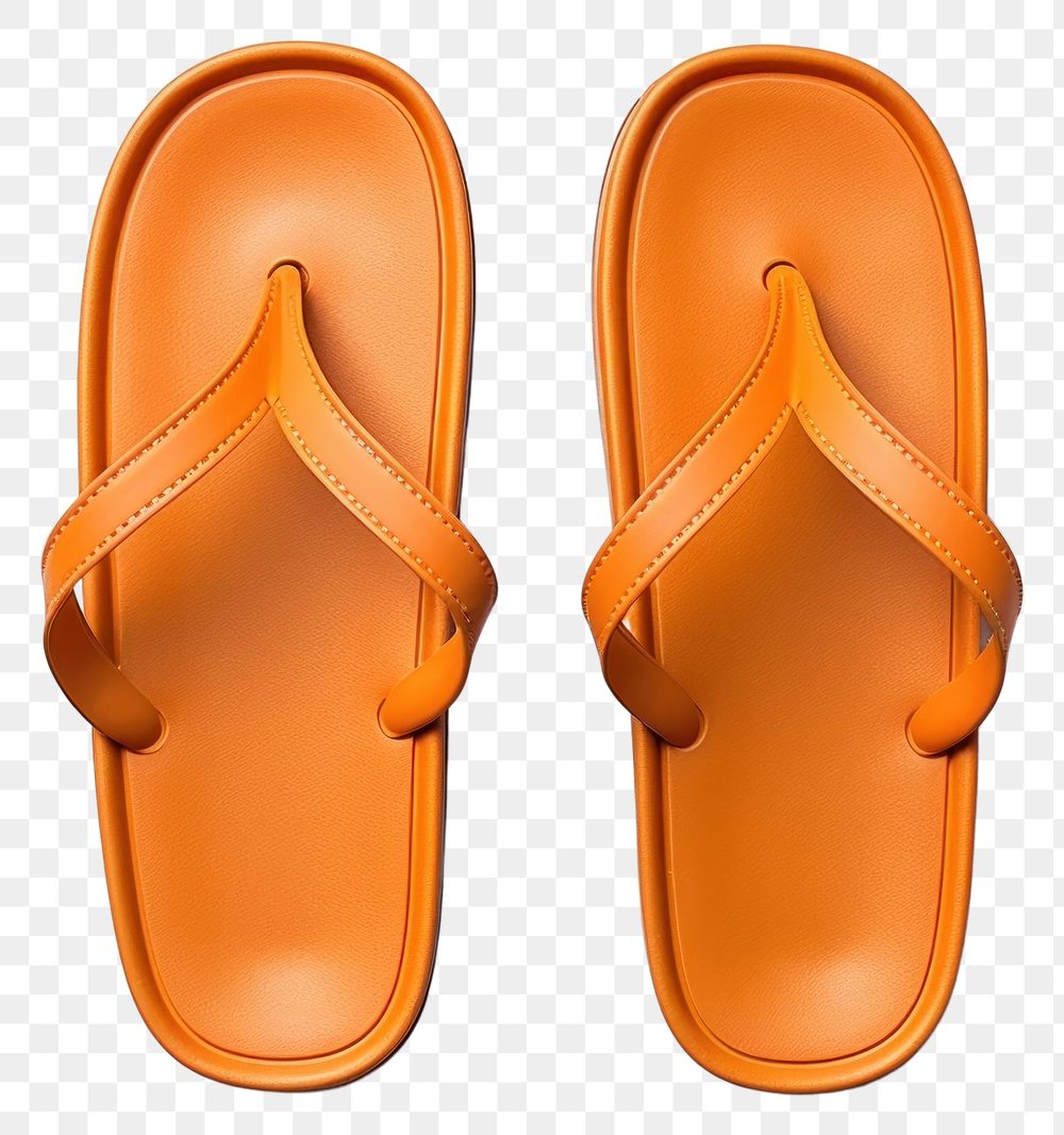 PNG Minimal colorful sandals flip-flops footwear shoe. 