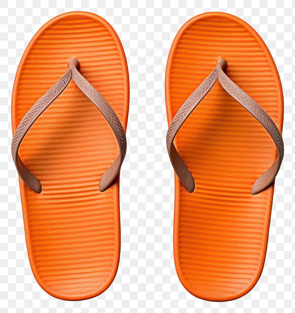 PNG Minimal colorful sandals flip-flops footwear clothing. AI generated Image by rawpixel.