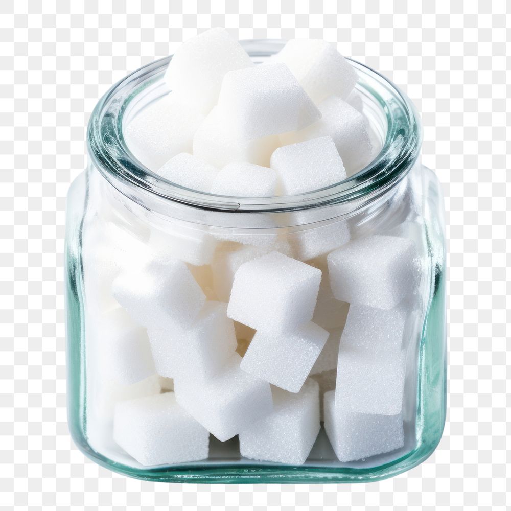 PNG Jar glass white sugar. AI generated Image by rawpixel.