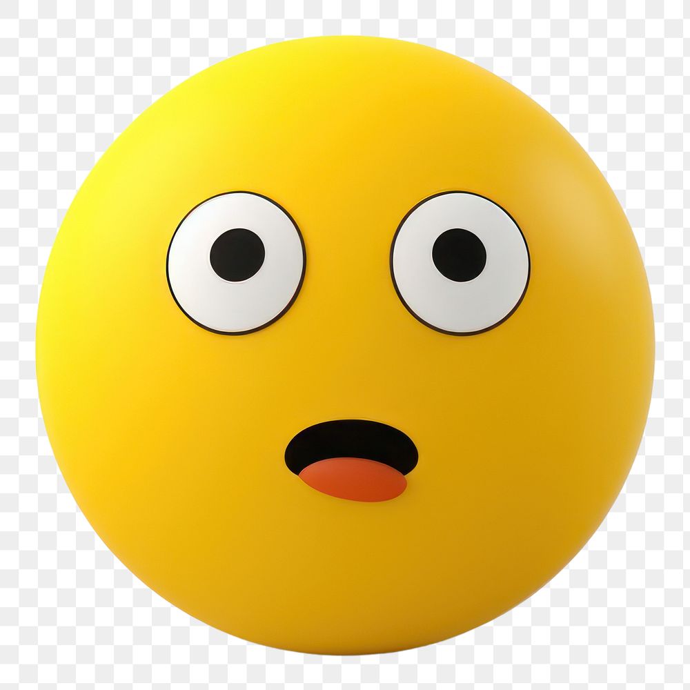 PNG Emoji toy white background anthropomorphic. 