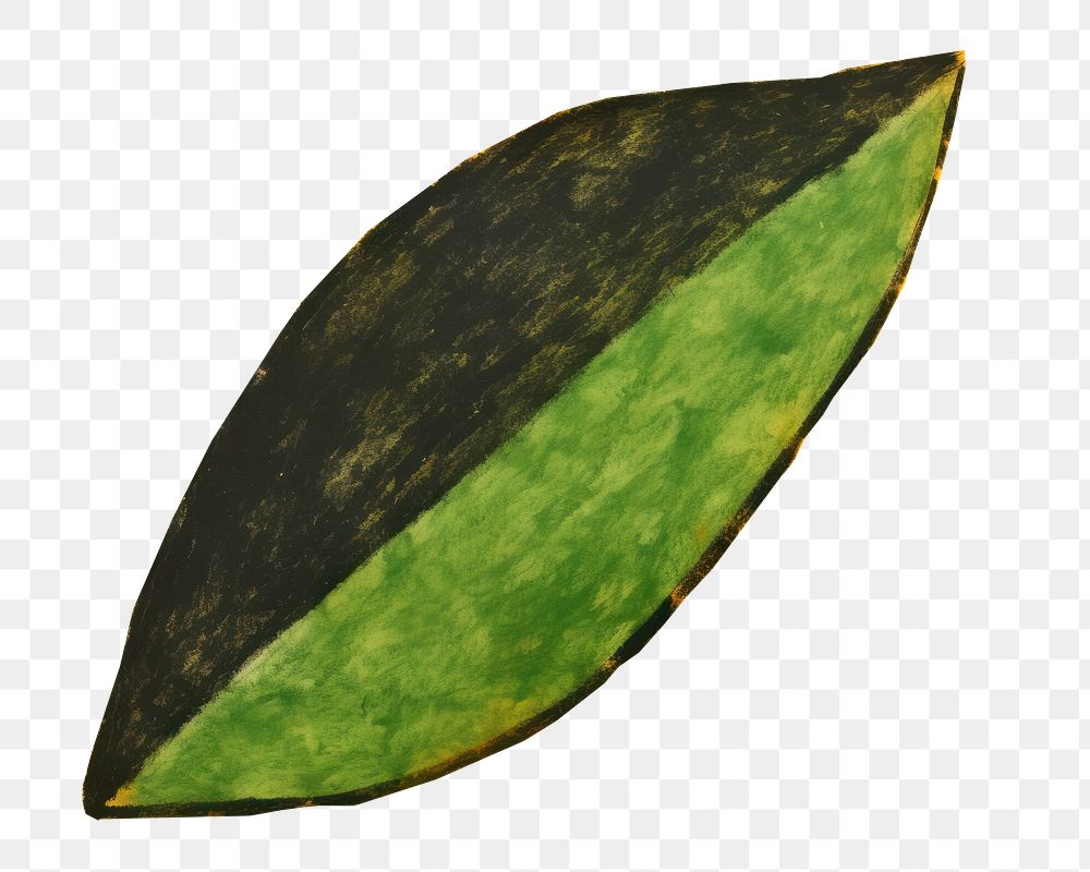 PNG Leaf art painting drawing. AI generated Image by rawpixel.