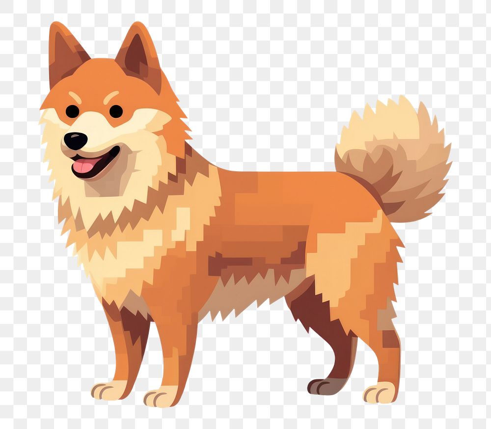 PNG Chiba mammal animal dog. AI generated Image by rawpixel.