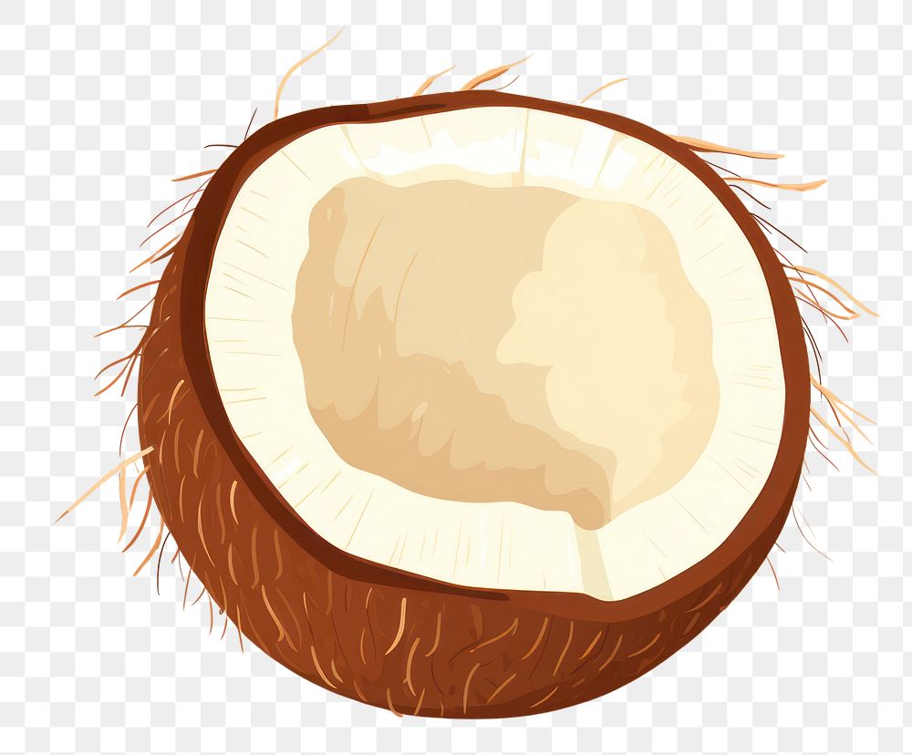 PNG Coconut astronomy chestnut outdoors. AI generated Image by rawpixel.