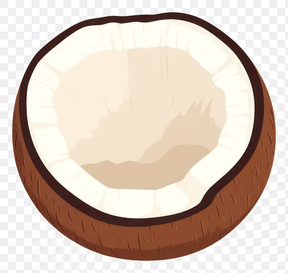 PNG Coconut produce jacuzzi circle. AI generated Image by rawpixel.
