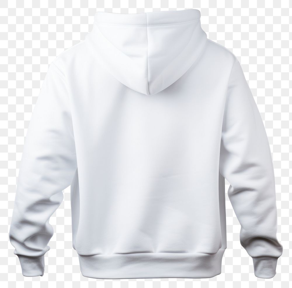 PNG Back white hoodie sweatshirt | Free PNG - rawpixel