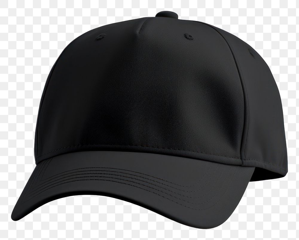 PNG Black cap white background headgear headwear. 