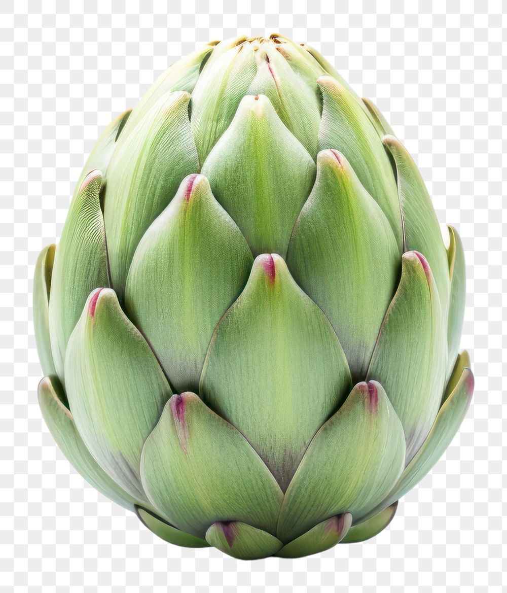 PNG  Artichoke plant food white background. AI generated Image by rawpixel.