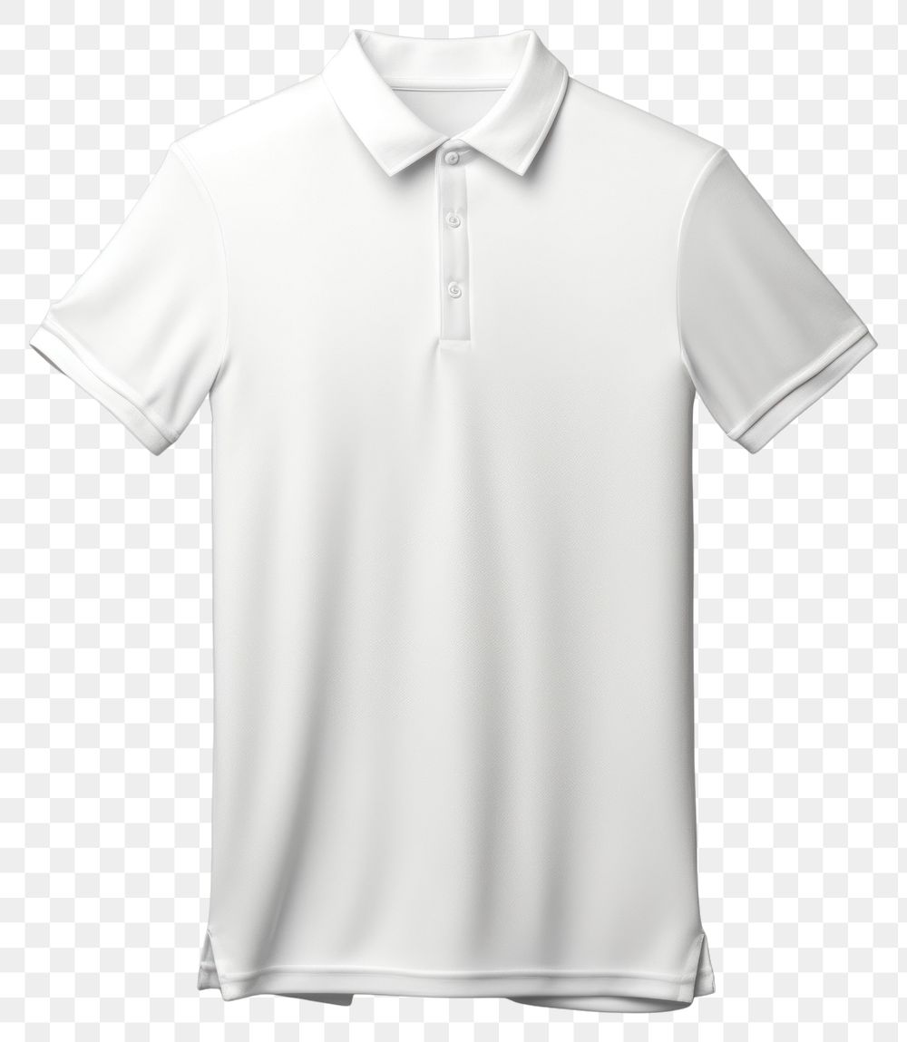 PNG  Polo shirt t-shirt white coathanger. AI generated Image by rawpixel.