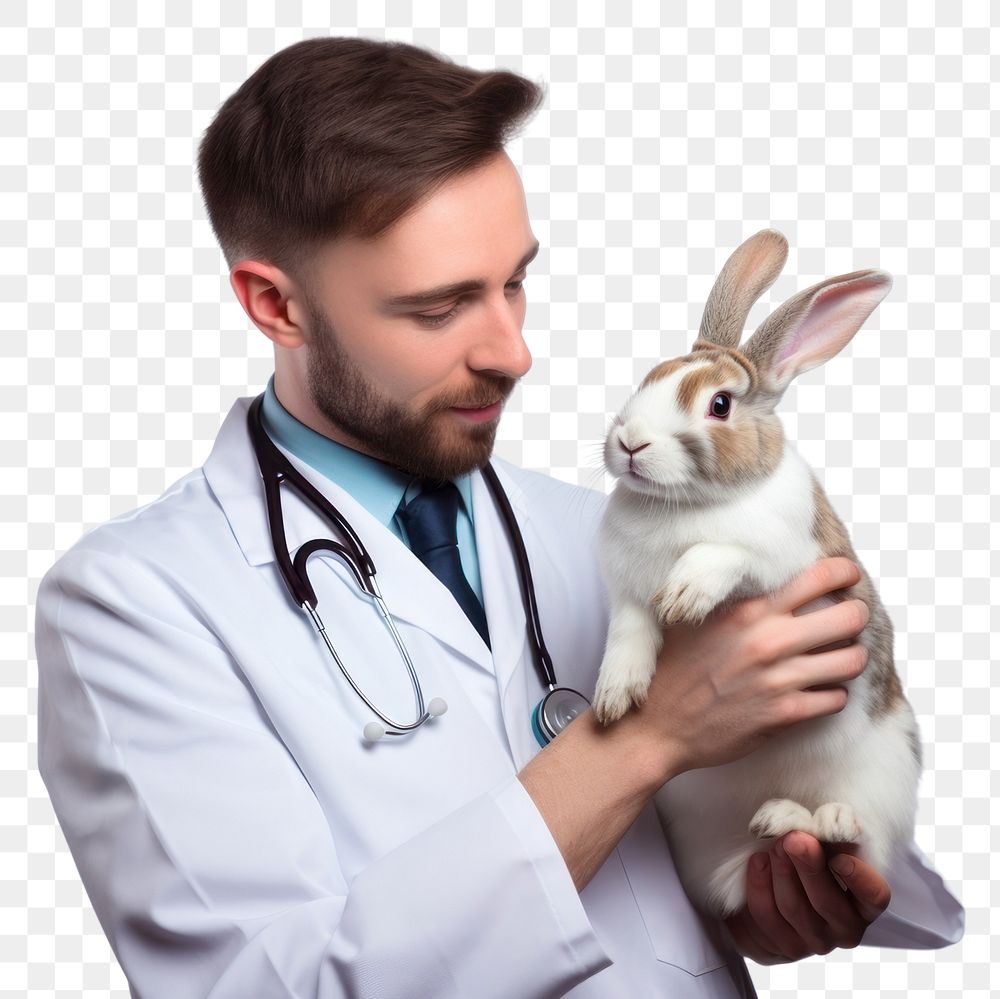 PNG Veterinarian doctor adult photo. AI generated Image by rawpixel.