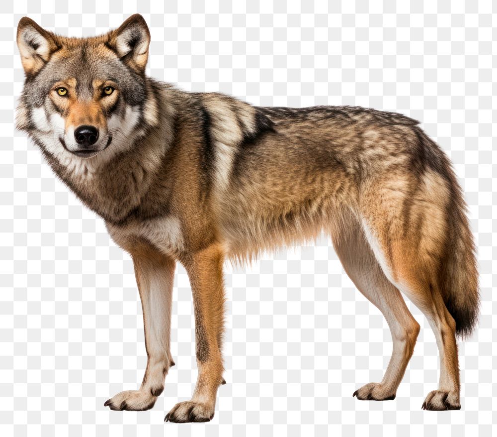 PNG Brown wolf animal mammal | Premium PNG - rawpixel