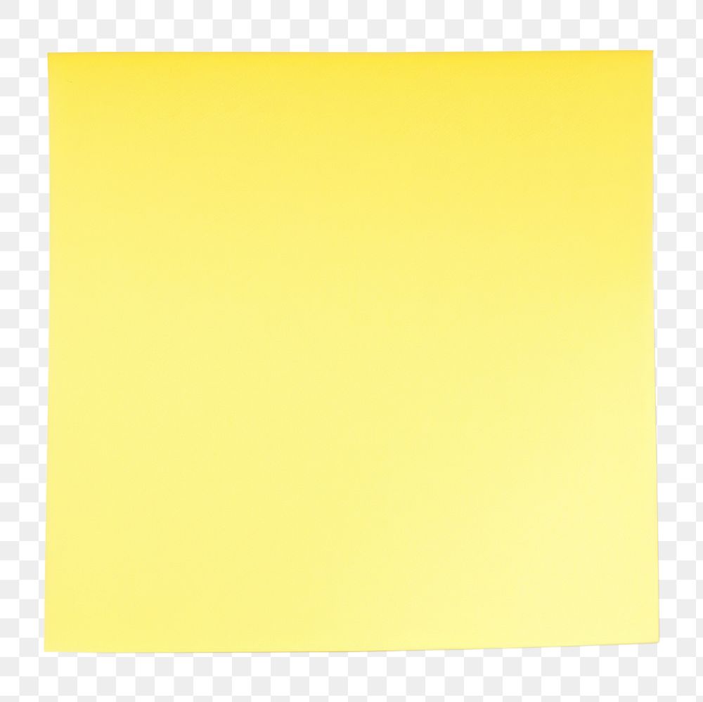 PNG Note paper backgrounds yellow  