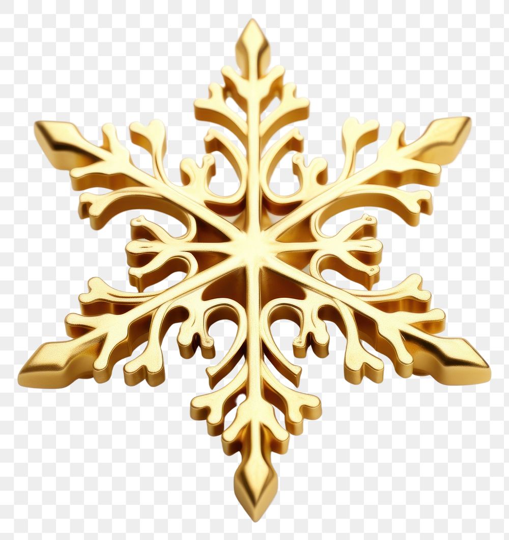 PNG Gold snow celebration decoration. AI generated Image by rawpixel.