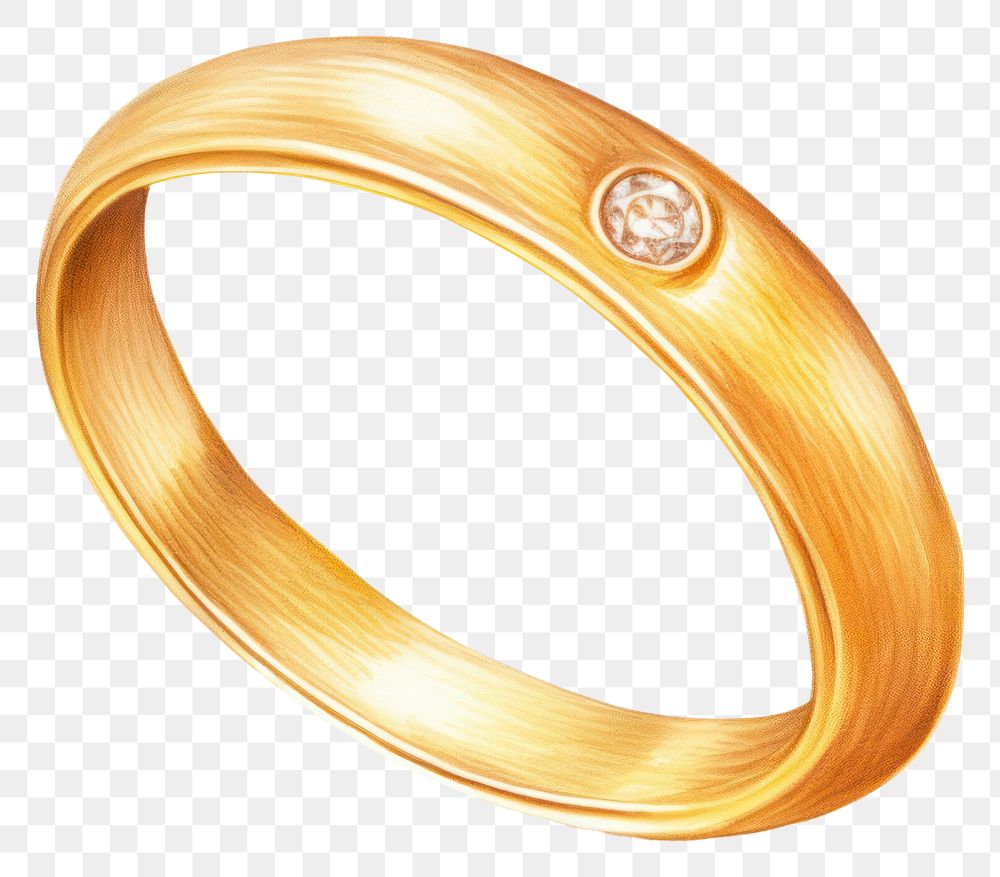 PNG Gold ring jewelry diamond  