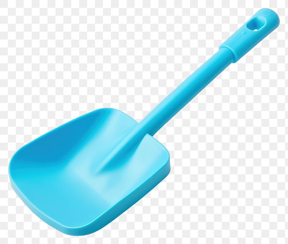PNG Plastic shovel toy tool white background silverware. AI generated Image by rawpixel.